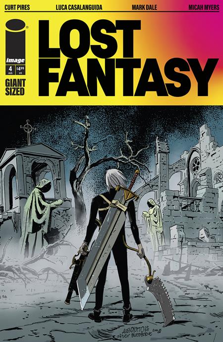 Lost Fantasy #4 Cover B Alex Diotto Variant - PRE-ORDER ETA 27/8/25
