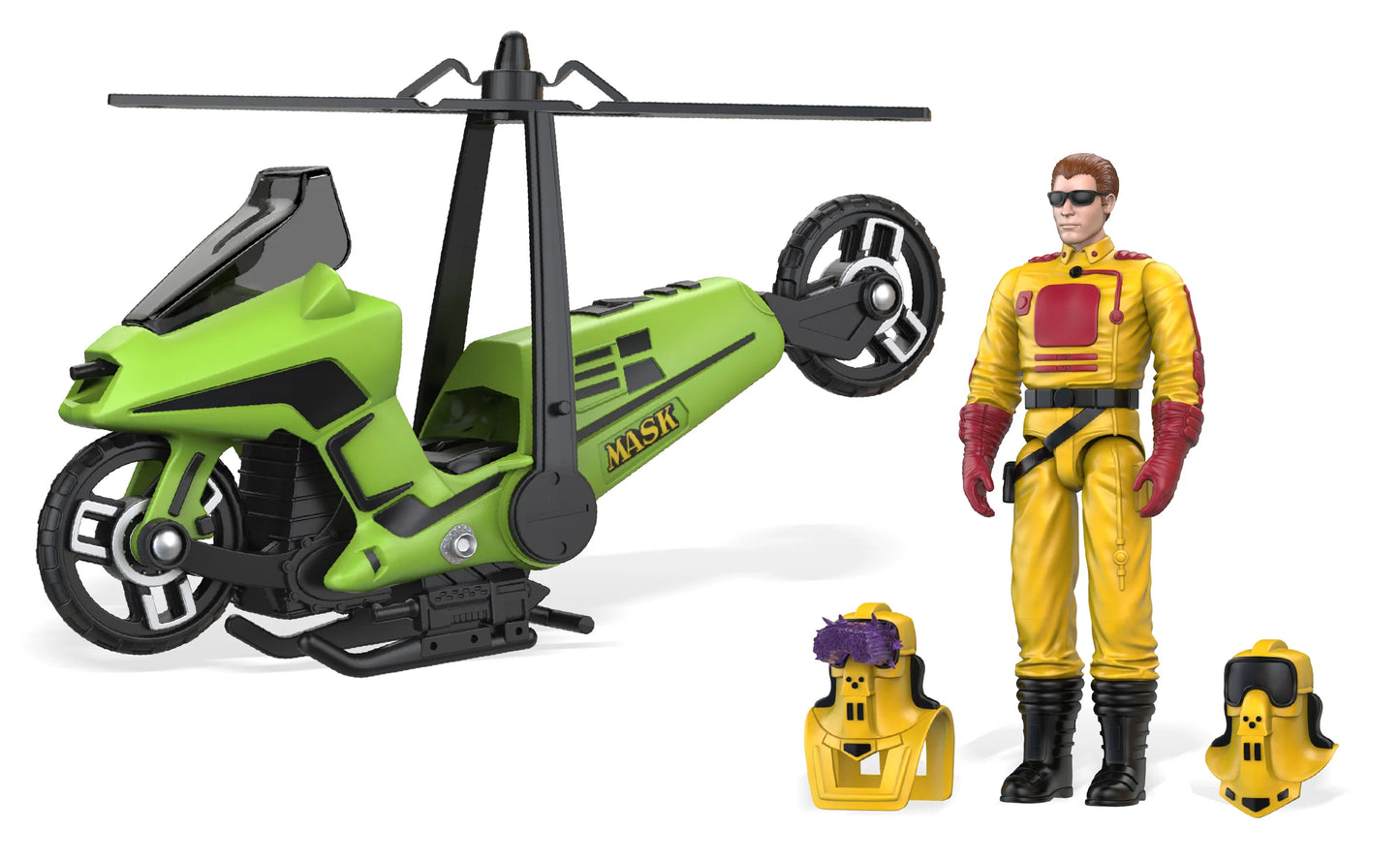 M.A.S.K. CONDOR Action Figure Vehicle Set - Loyal Subjects - PRE-ORDER ETA 8/25
