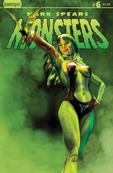 MARK SPEARS MONSTERS #6 CVR B MARK SPEARS VAMPIRELLA VAR - PRE-ORDER ETA 21/5/25