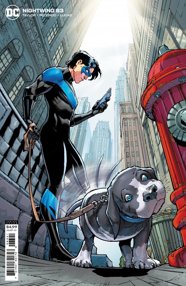 Nightwing #83 Cover B Max Dunbar Variant (2021)