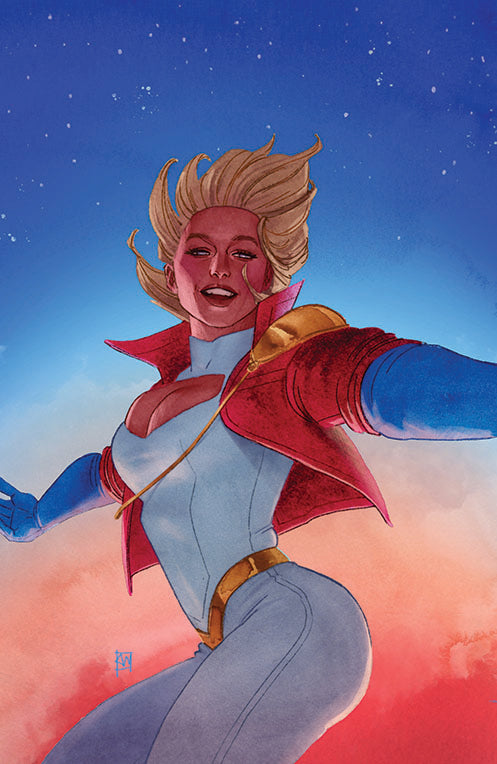 POWER GIRL #7 CVR B KEVIN WADA CARD STOCK VAR