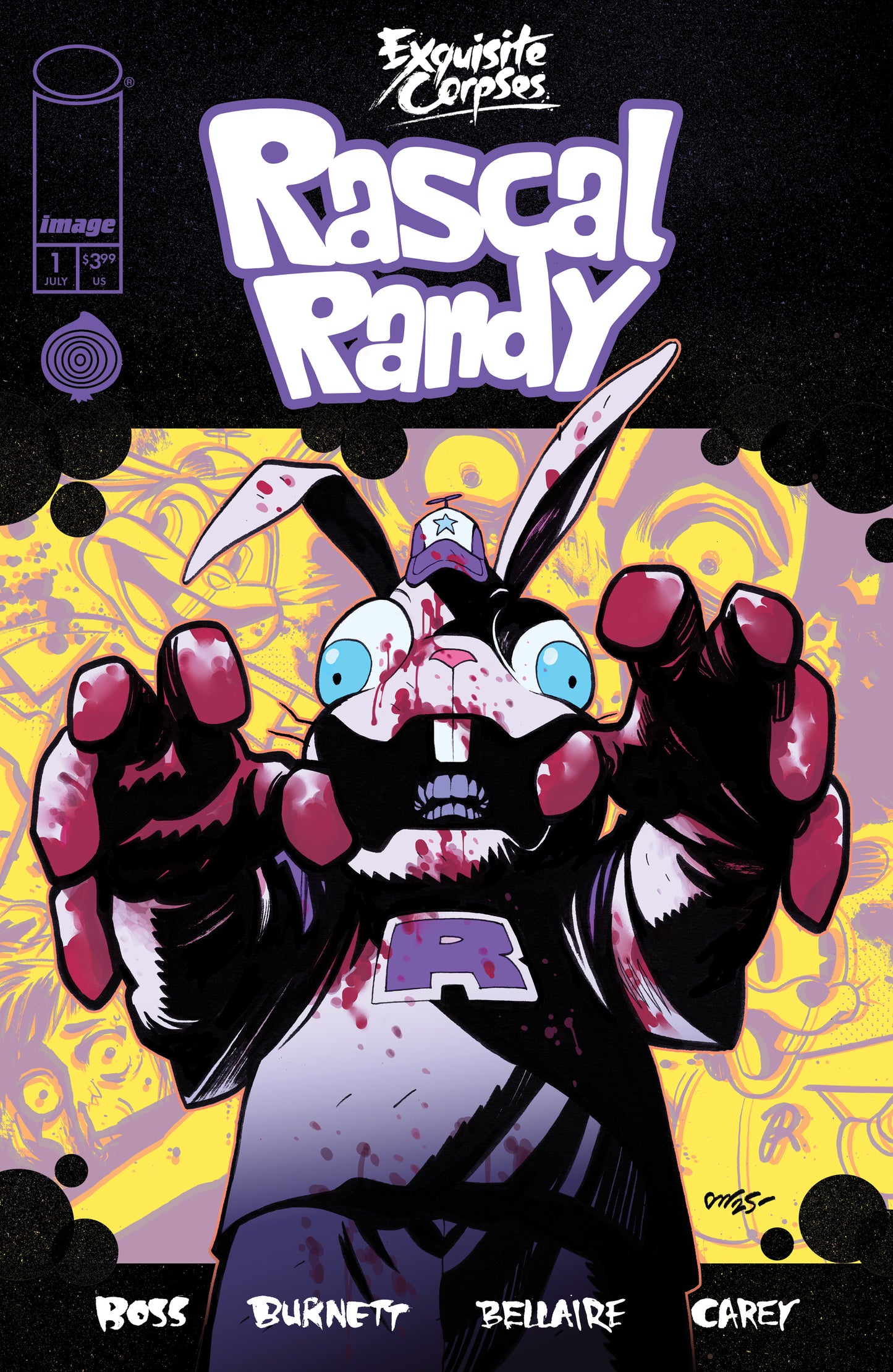 EXQUISITE CORPSES RASCAL RANDY #1 (OF 5) CVR A DYLAN BURNETT (MR) - PREORDER (FOC 15/6/26) DUE IN STOCK 8/7/26