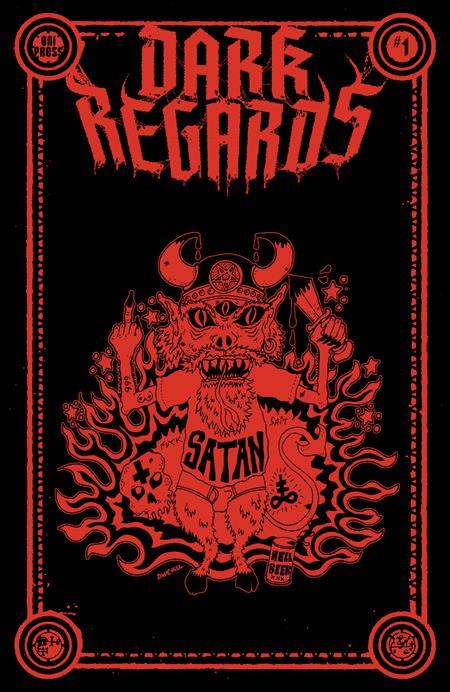 Dark Regards #1 Cover E 1:50 Dave Hill Human Blood Variant