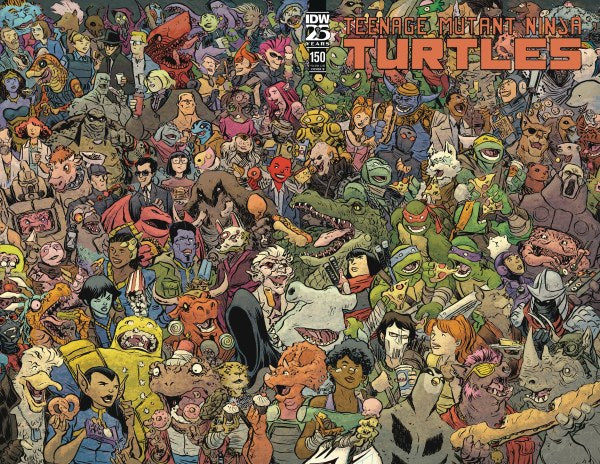 TEENAGE MUTANT NINJA TURTLES #150 CVR D JESSE LONERGAN - PREORDER 24/4/24