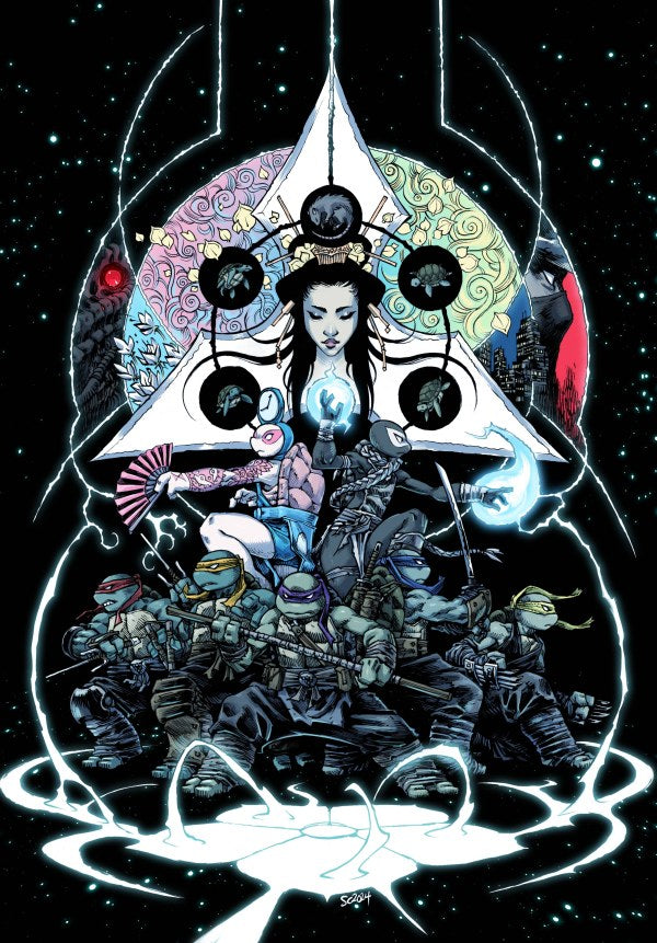 TEENAGE MUTANT NINJA TURTLES #150 SOPHIA CAMPBELL FULL ART FOIL CVR - PREORDER 24/4/24