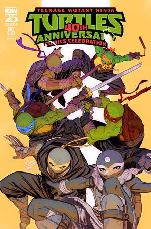 TEENAGE MUTANT NINJA TURTLES 40TH ANNIVERSARY CELEBRATION #1 CVR E VINCENZO FEDERICI VARIANT - PRESALE DUE 10/8/24