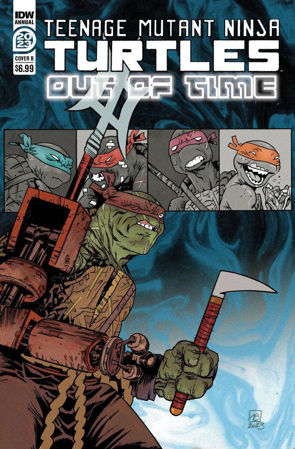 Teenage Mutant Ninja Turtles Annual 2023 #1 Cover B Vlad Legostaev Variant