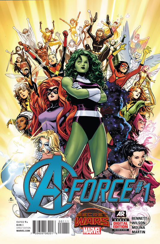 A-FORCE #1 (OF 5) SECRET WARS - 1st App Singularity