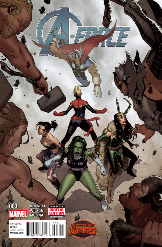 A-FORCE #3 (OF 5) SECRET WARS