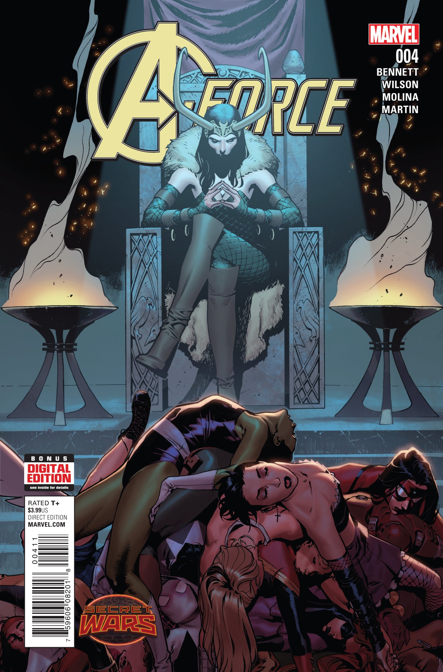 A-FORCE #4 (OF 5) SECRET WARS