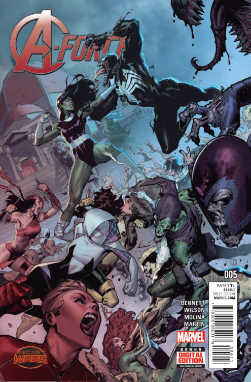 A-FORCE #5 (OF 5) SECRET WARS