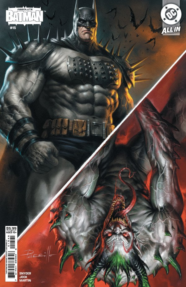 Absolute Batman #15 Third Printing Cover B Lucio Parrillo Card Stock Variant - PREORDER - (FOC 23/3/26) DUE IN STORE 15/4/26