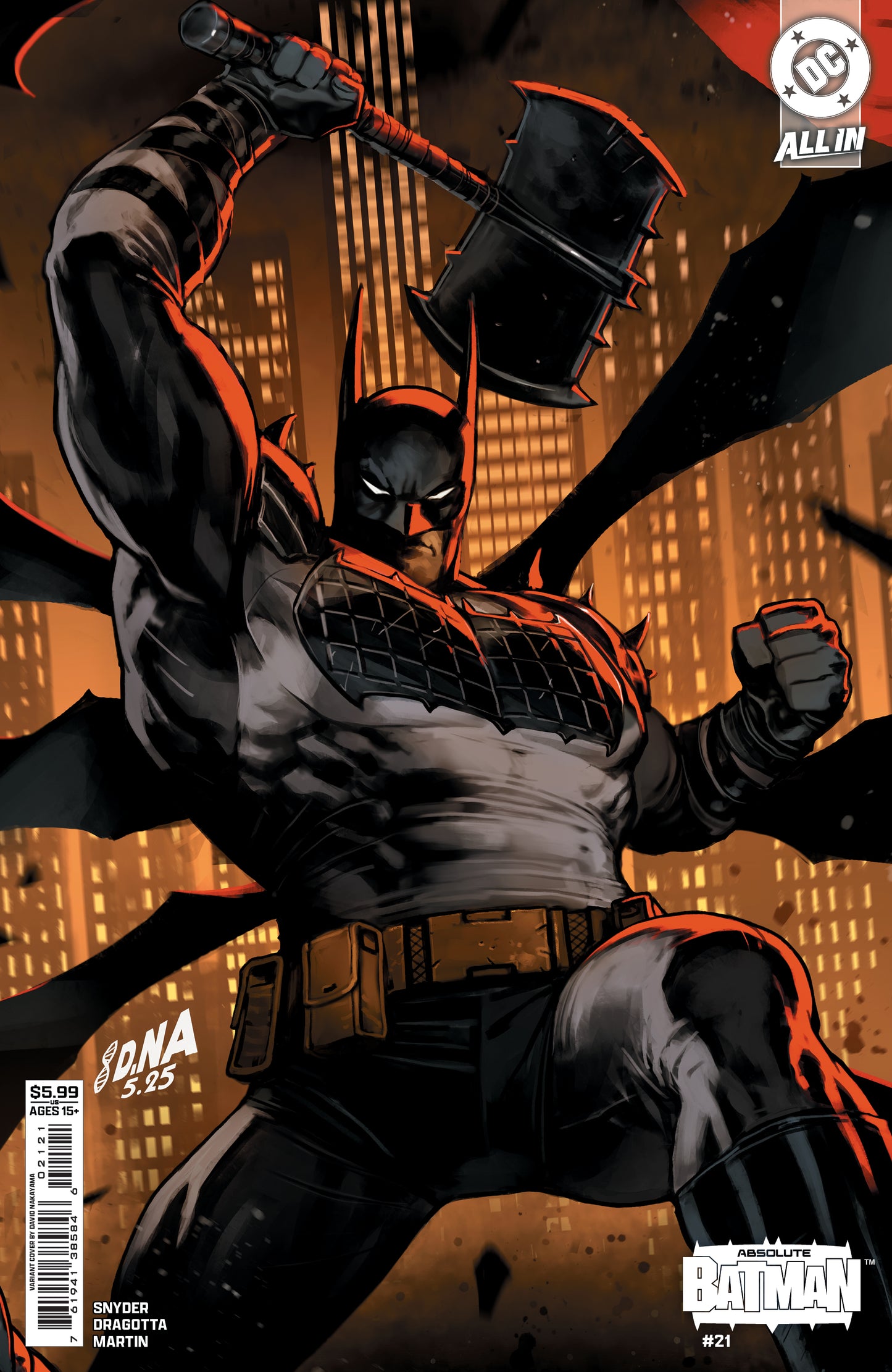 ABSOLUTE BATMAN #21 CVR B DAVID NAKAYAMA CARD STOCK VAR - PREORDER - (FOC 18/5/26) DUE IN STORE 10/6/26