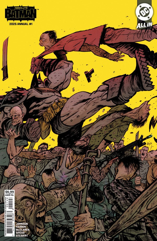 Absolute Batman Annual 2025 #1 Third Printing Cover B Daniel Warren Johnson Card Stock Variant - PREORDER - (FOC 23/3/26) DUE IN STORE 15/4/26