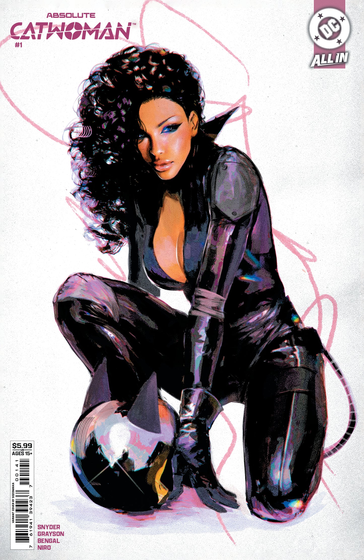 ABSOLUTE CATWOMAN #1 (OF 6) CVR D SOZOMAIKA CARD STOCK VAR - DUE 10/6/26 - COVER TO BE REVEALED