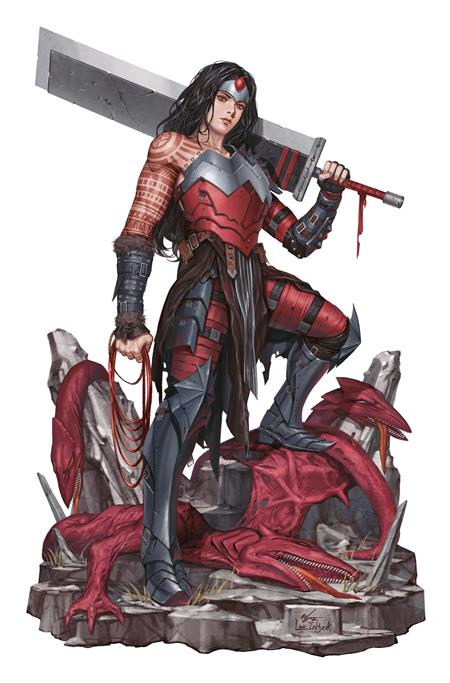 ABSOLUTE WONDER WOMAN #10 CVR D INC 1:25 INHYUK LEE CARD STOCK VAR - PREORDER 23/7/25