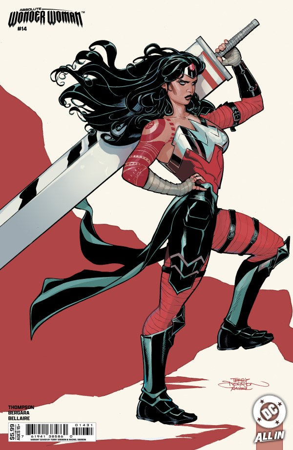ABSOLUTE WONDER WOMAN #14 CVR C TERRY DODSON CARD STOCK VAR