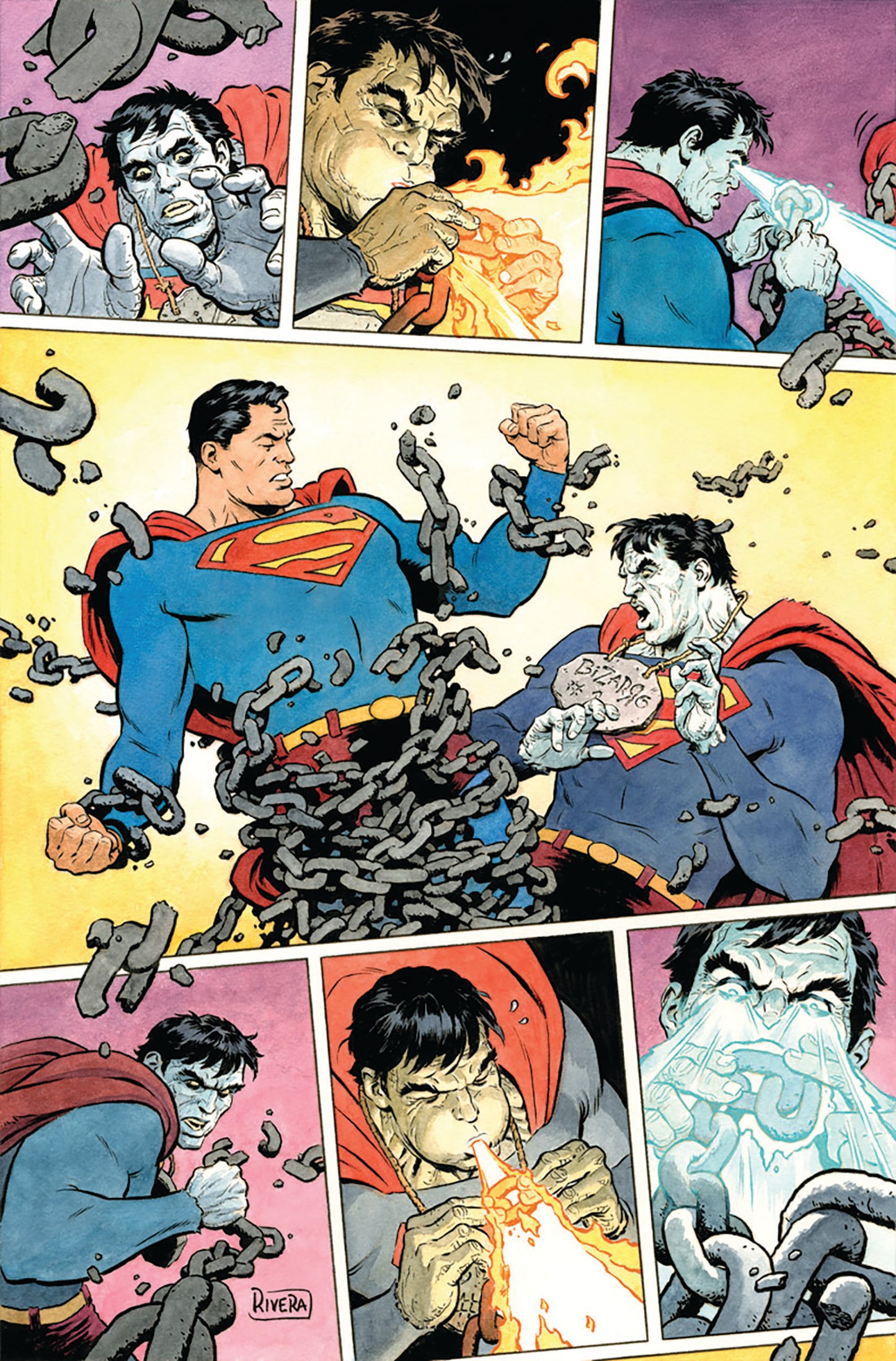 ACTION COMICS #1063 CVR C PAOLO RIVERA CARD STOCK VAR