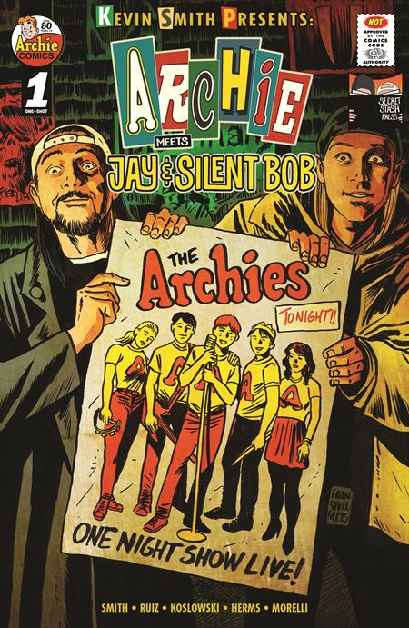 ARCHIE MEETS JAY AND SILENT BOB #1 (ONE SHOT) CVR C FRANCESCO FRANCAVILLA VAR (MR) - PREORDER 9/7/25