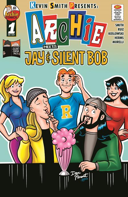 ARCHIE MEETS JAY AND SILENT BOB #1 (ONE SHOT) CVR E DAN PARENT VAR (MR) - PREORDER 9/7/25