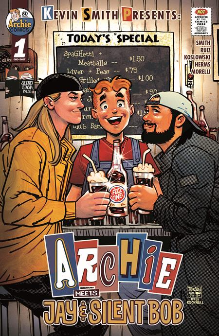 ARCHIE MEETS JAY AND SILENT BOB #1 (ONE SHOT) CVR G INC 1:10 DAN PANOSIAN VAR (MR) - PREORDER 9/7/25