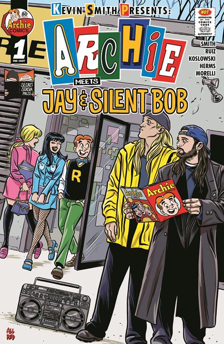 ARCHIE MEETS JAY AND SILENT BOB #1 (ONE SHOT) CVR H INC 1:25 MICHAEL ALLRED VAR (MR) - PREORDER 9/7/25
