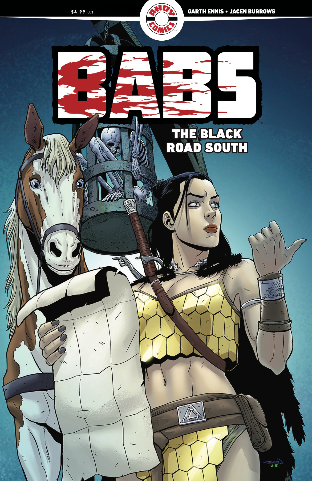 BABS THE BLACK ROAD SOUTH #2 (OF 6) CVR A JACEN BURROWS (MR)
