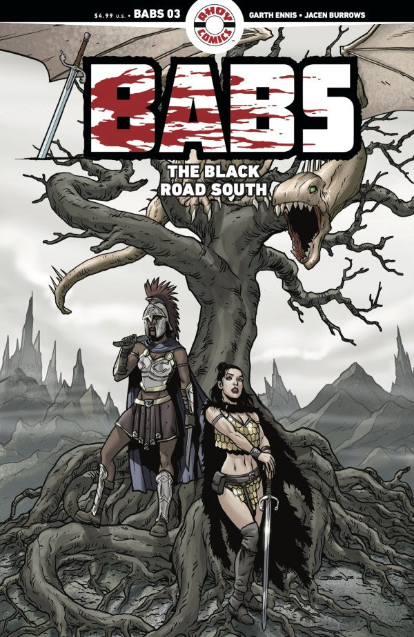 Babs The Black Road South #3 Cover A Jacen Burrows