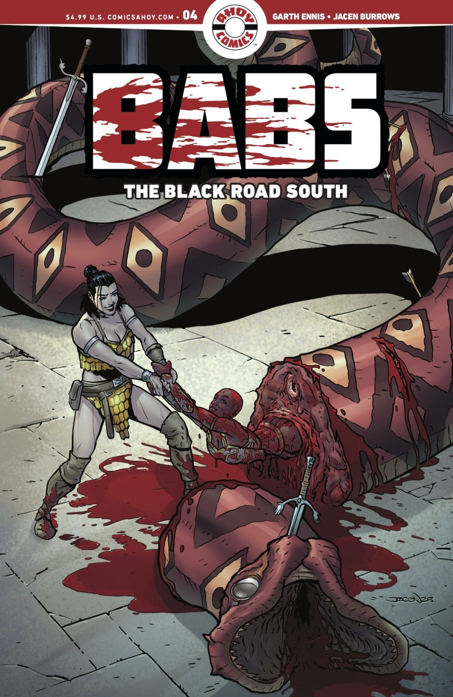 Babs The Black Road South #4 Cover A Jacen Burrows - PREORDER (FOC 13/4/26) DUE IN STORE 13/5/26