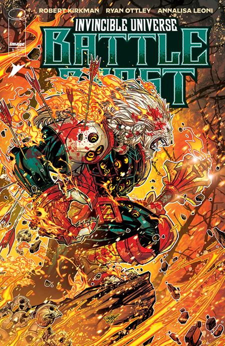 INVINCIBLE UNIVERSE BATTLE BEAST #1 CVR G INC 1:100 JONBOY MEYERS FOIL VAR - PREORDER 14/5/25