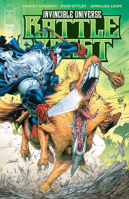 INVINCIBLE UNIVERSE BATTLE BEAST #4 CVR E INC 1:50 BRETT BOOTH & JOHN LIVESAY VAR - PREORDER 20/8/25