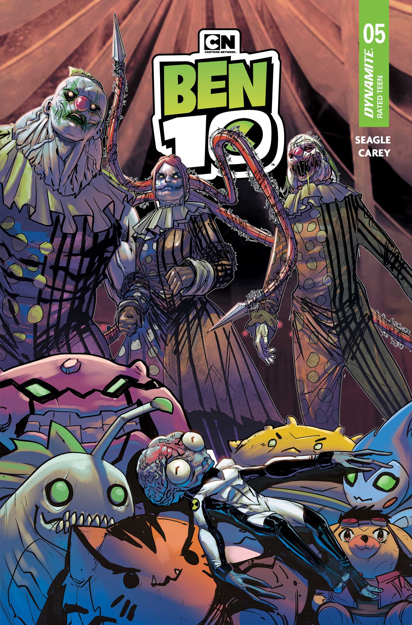 BEN 10 #5 CVR A ROBERT CAREY - PREORDER (FOC 10/8/26) - DUE IN STOCK 2/9/26