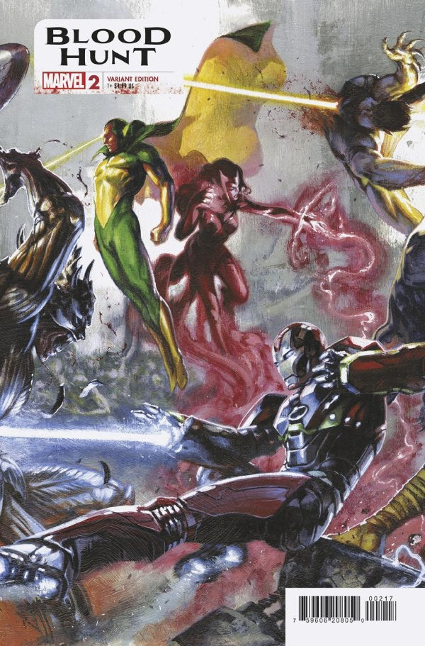BLOOD HUNT #2 INC 1:10 GABRIELE DELL OTTO CONNECTING VAR PRESALE DUE 22/5/24