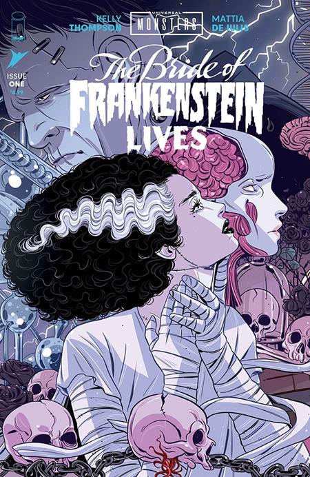 UNIVERSAL MONSTERS THE BRIDE OF FRANKENSTEIN LIVES #1 (OF 4) CVR D LUANA VECCHIO CONNECTING VAR - PREORDER FOC 28/9/26 DUE IN STORE 28/10/26