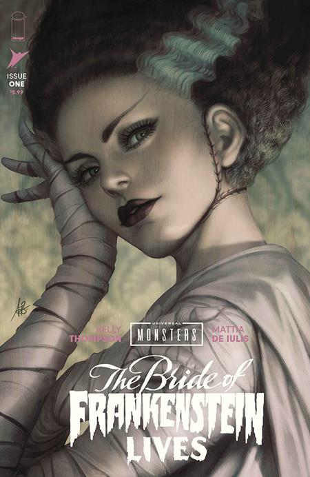 UNIVERSAL MONSTERS THE BRIDE OF FRANKENSTEIN LIVES #1 (OF 4) CVR J STANLEY ARTGERM LAU FOIL VAR - PREORDER FOC 28/9/26 DUE IN STORE 28/10/26