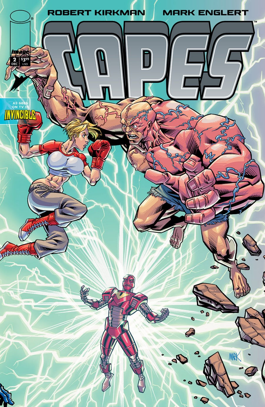Invincible Universe Capes #2 Cover B Mark Englert Variant