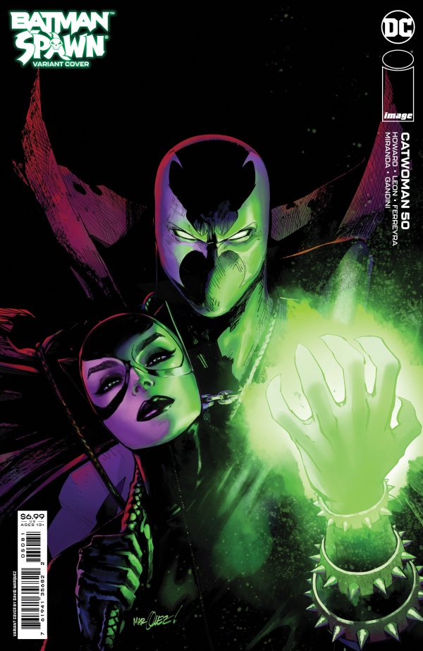 CATWOMAN #50 CVR G DAVID MARQUEZ DC/SPAWN CARD STOCK VAR