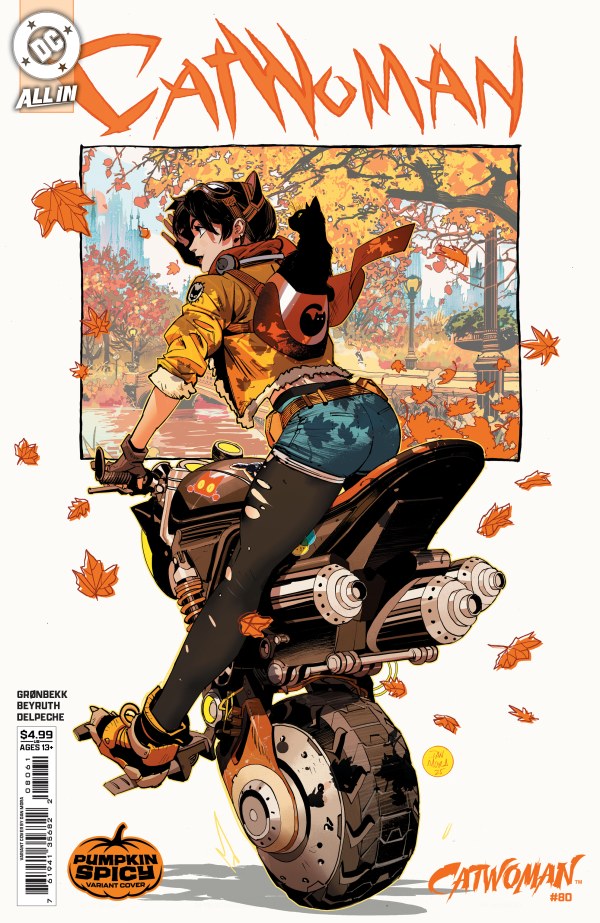 Catwoman #80 Cover E Dan Mora Pumpkin Spicy Variant - DUE 15/10/25