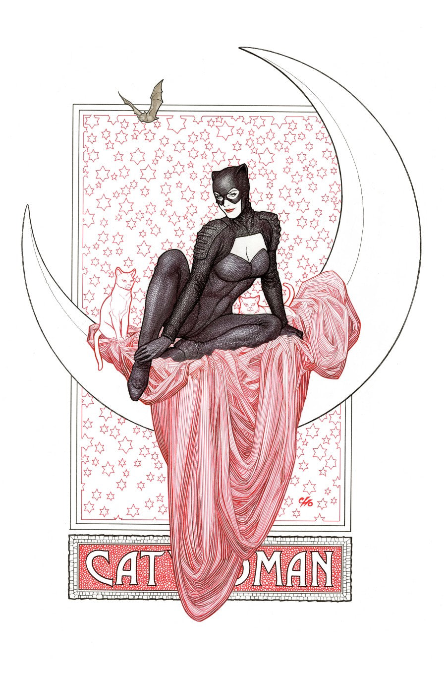 CATWOMAN #85 CVR B FRANK CHO CARD STOCK VAR - DUE 18/3/26 - NOT FINAL COVER