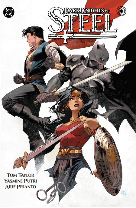 DARK KNIGHTS OF STEEL THE DELUXE EDITION HC DIRECT MARKET EXCLUSIVE DAN MORA VAR CVR