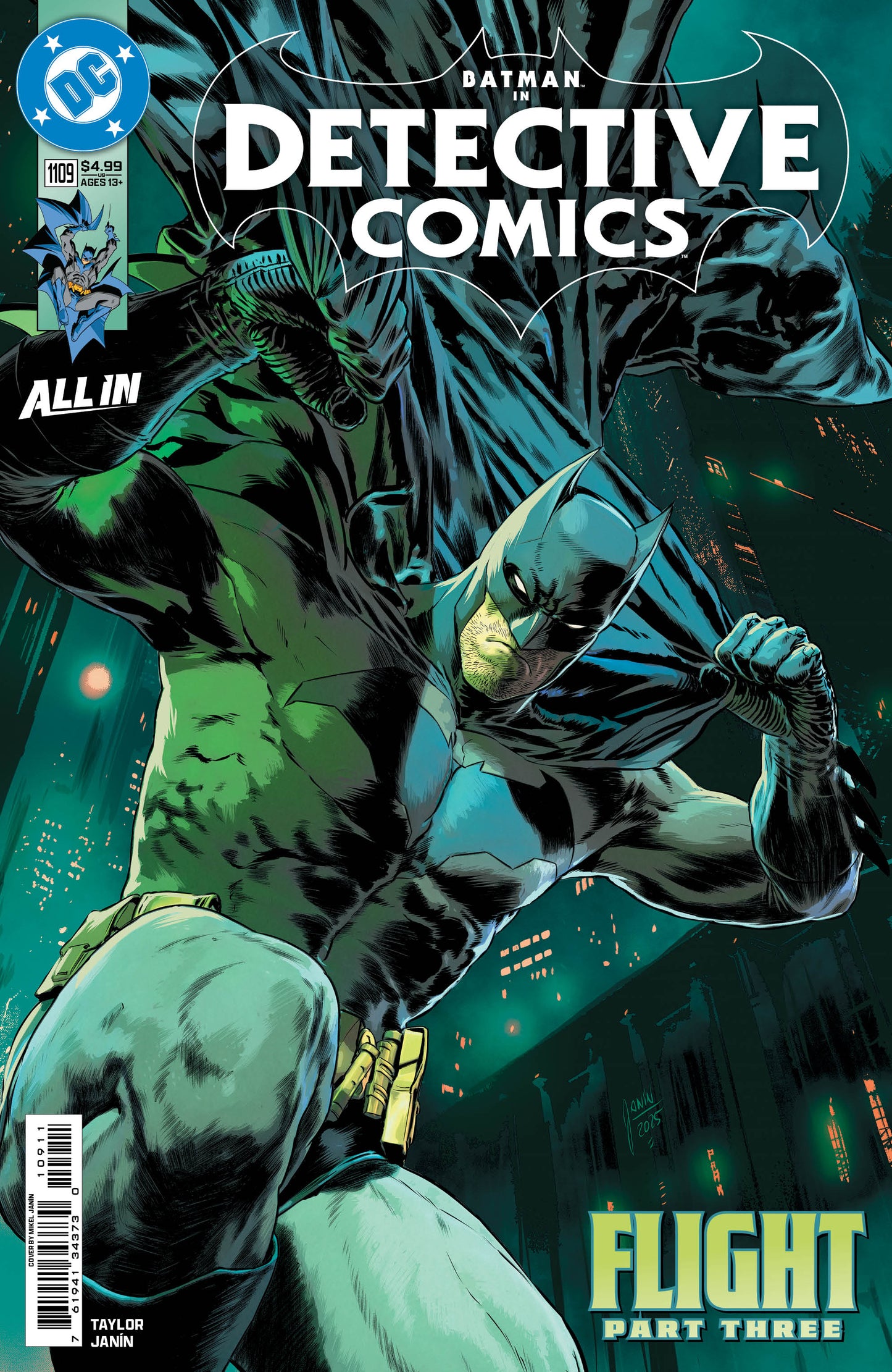 DETECTIVE COMICS #1109 CVR A MIKEL JANIN