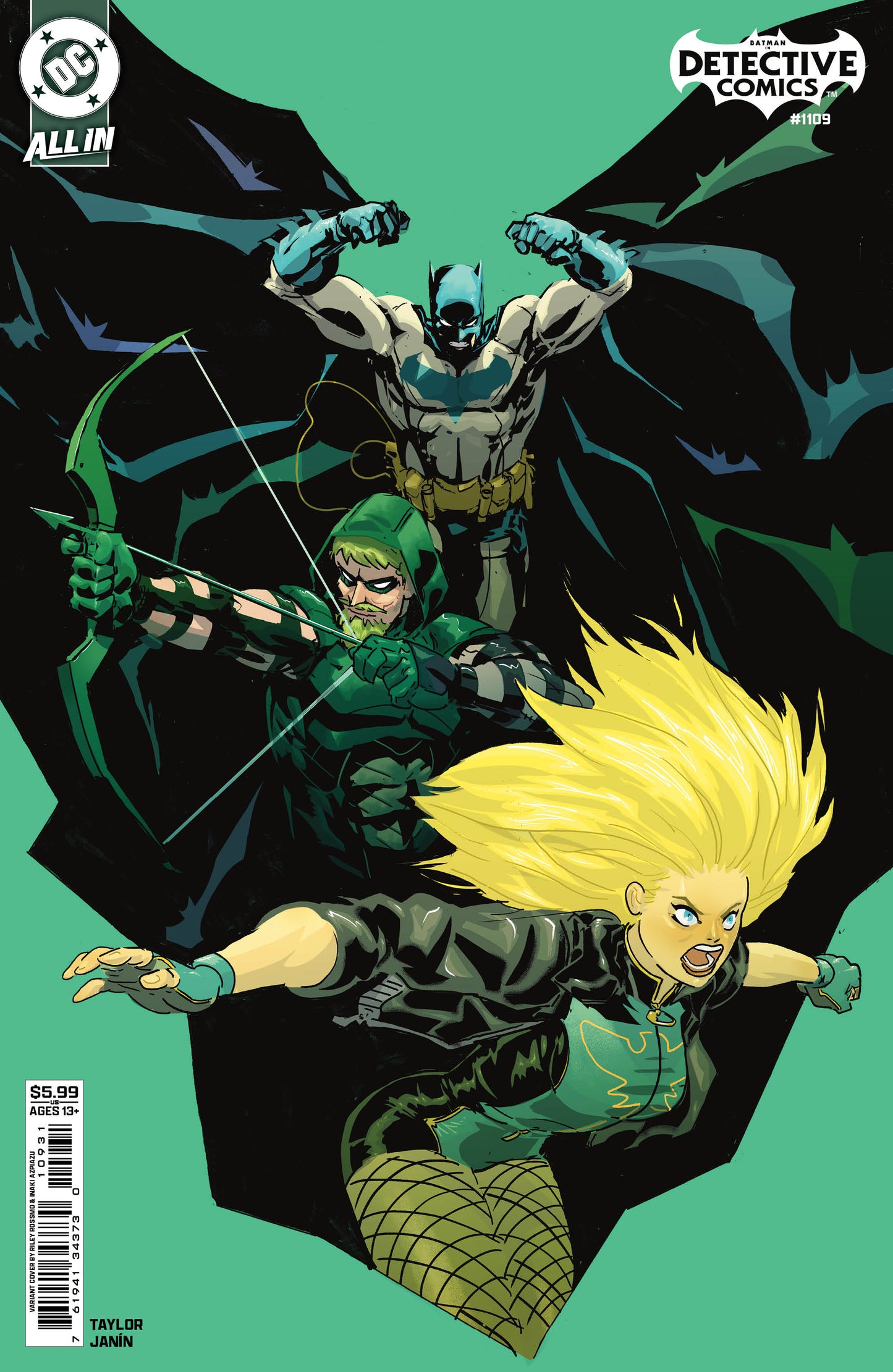 DETECTIVE COMICS #1109 CVR C RILEY ROSSMO CARD STOCK VAR