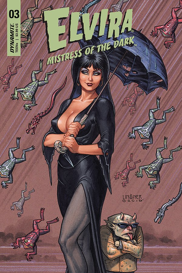 ELVIRA MISTRESS OF THE DARK #3 CVR A JOSEPH MICHAEL LINSNER