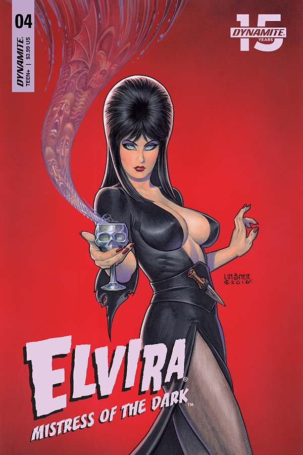 ELVIRA MISTRESS OF THE DARK #4 CVR A JOSEPH MICHAEL LINSNER