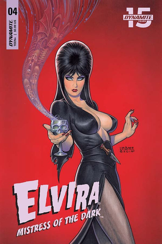 ELVIRA MISTRESS OF THE DARK #4 CVR A JOSEPH MICHAEL LINSNER
