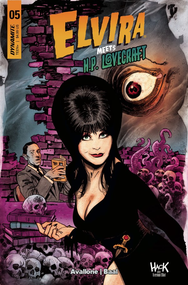 ELVIRA MEETS H.P. LOVECRAFT #5 CVR C ROBERT HACK