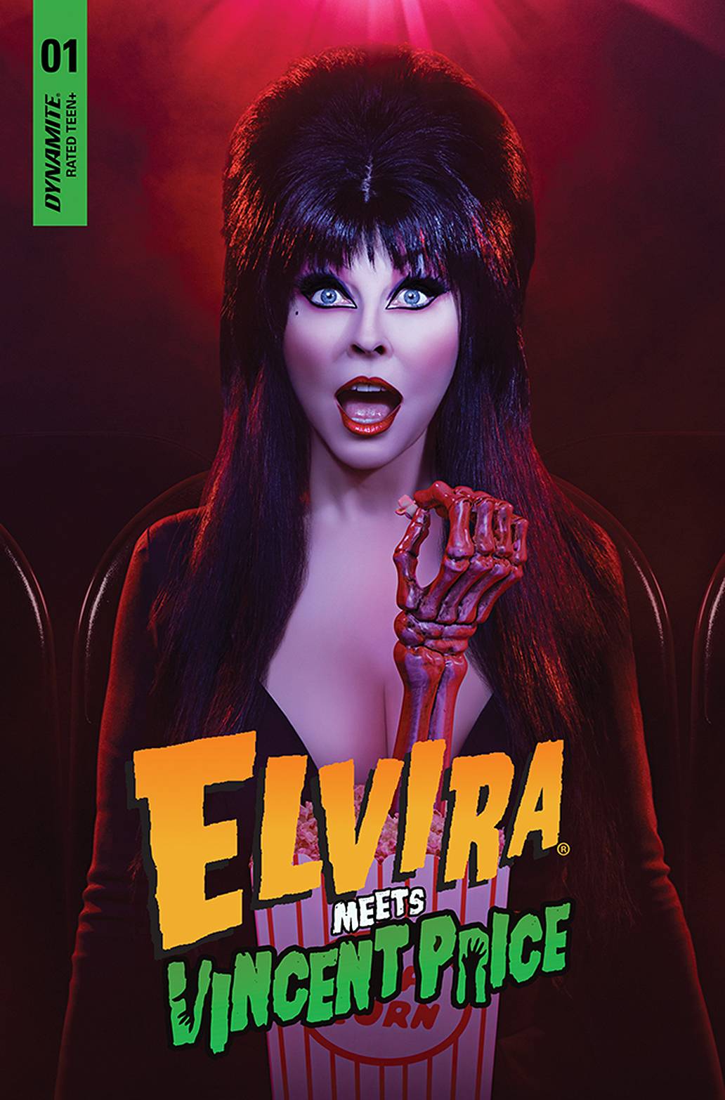 ELVIRA MEETS VINCENT PRICE #1 CVR D PHOTO VAR