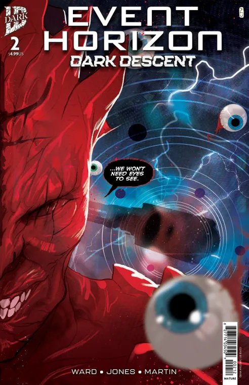 Event Horizon Dark Descent #2 2nd Printing Christian Ward Connecting
