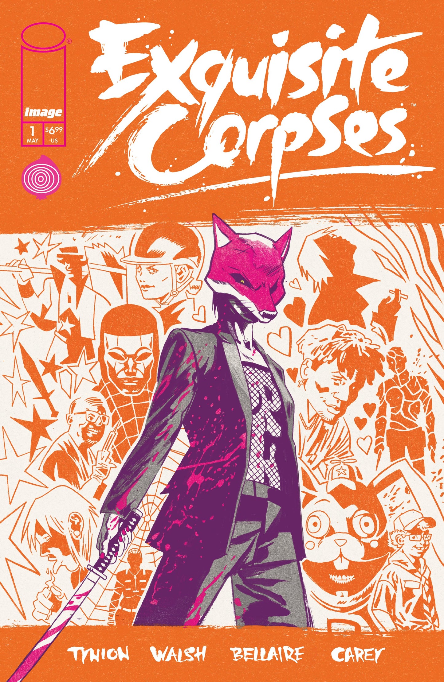 EXQUISITE CORPSES #1 CVR C MICHAEL WALSH POLYBAGGED VAR (MR) - HOT BOOK!