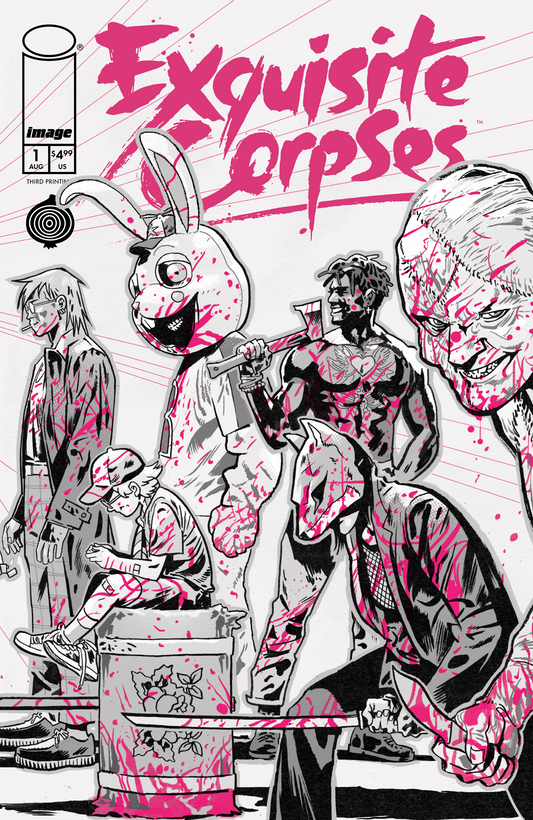 Exquisite Corpses #1 3rd Printing Michael Walsh Variant